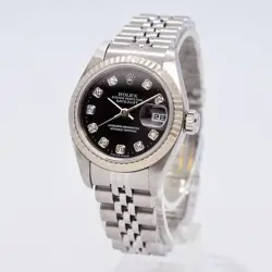 ROLEX DATEJUST 79174 AUTOMATIC WOMEN'S DIAMONDS WATCH