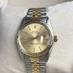 ROLEX DATEJUST 36 REF: 16013 STEEL/GOLD AUTOMATIC 1978 SUPER CONDITION