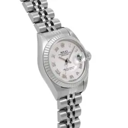 Rolex Datejust 69174NRD U Series (circa 1997) Pink Shell Ladies Watch