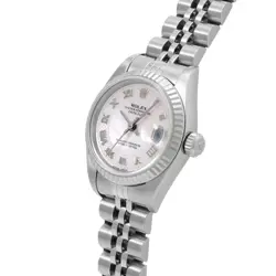 Rolex Datejust 69174NRD U Series (circa 1997) Pink Shell Ladies Watch