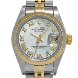 ROLEX DATEJUST 79173NR K SERIES WHITE SHELL LADIES WATCH