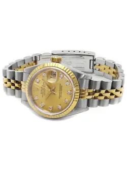 ROLEX DATEJUST 10P DIAMOND 69173G LADY'S AUTOMATIC