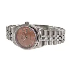 USED ROLEX Datejust 16234 Pink Case: 36.0mm Band: 19.5cm Men's Watch #1071464