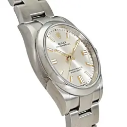 ROLEX OYSTER PERPETUAL 36 126000 SILVER DIAL MEN'S WATCH