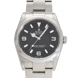 ROLEX EXPLORER 114270 BLACK DIAL PRE-OWNED MEN'S WATCH