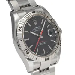 ROLEX DATEJUST TURNOGRAPH 116264 BLACK DIAL