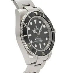 ROLEX SUBMARINER 114060 BLACK/DOT DIAL MEN'S WATCH