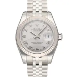 ROLEX DATEJUST LADIES SILVER ROMAN