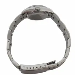 ROLEX OYSTER PERPETUAL LADIES SILVER