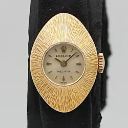 ROLEX CHAMELEON 2001 18K/750 HAND-WOUND LADIES WATCH