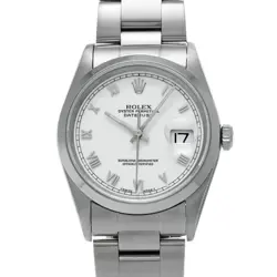 ROLEX DATEJUST 16200 W NUMBER (MANUFACTURED AROUND 1996) MEN'S WATCH G0401