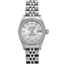 ROLEX DATEJUST 79174G SILVER/DIAMOND 661255