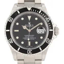 AUTHENTIC ROLEX SUBMARINER DATE 16610 SS AUTOMATIC #Y  #270-004-014-7601