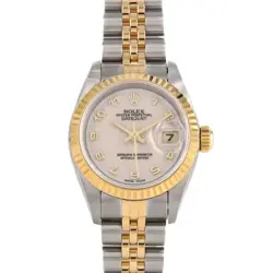 AUTHENTIC ROLEX DATEJUST 69173 SSXYG AUTOMATIC #T  #270-004-010-0484
