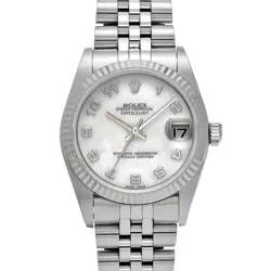 ROLEX DATEJUST 78274NA WHITE SHELL 660851