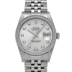 ROLEX DATEJUST 16234G SILVER/DIAMOND 661516