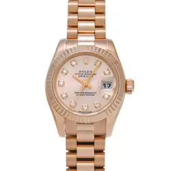 ROLEX DATEJUST 179175G PINK/DIAMOND 646225