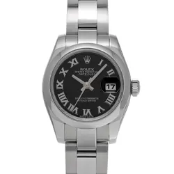 ROLEX DATEJUST 179160 BLACK 639123