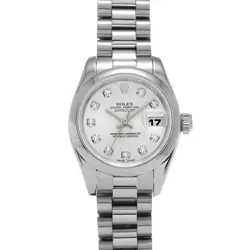 ROLEX DATEJUST 179166G SILVER/DIAMOND 622206