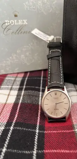 ROLEX CELLINI 3804 18K/WG SOLID GOLD HAND-WIND 398000