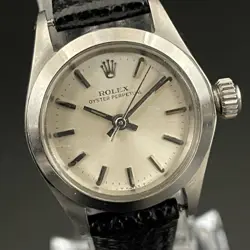 LUXURY ROLEX/6623/SILVER/24MM/WOMEN'S WATCH/OYSTER