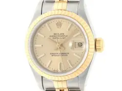 ROLEX DATEJUST WOMEN'S AUTOMATIC CHAMPAGNE