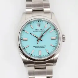 2025 NEW ROLEX 126000 TIFFANY OYSTER PERPETUAL 36MM STEEL WATCH