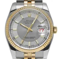 ROLEX 4/1  DATEJUST 116233 D NUMBER 2005 MANUFACTURED /SILVER WATCH WRISTWATCH R