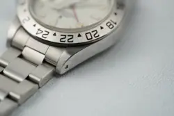 Rolex Explorer II 16550 Cream Rail Dial Vintage Mens Watch