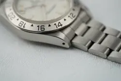 Rolex Explorer II 16550 Cream Rail Dial Vintage Mens Watch