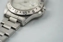 Rolex Explorer II 16550 Cream Rail Dial Vintage Mens Watch