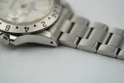 Rolex Explorer II 16550 Cream Rail Dial Vintage Mens Watch