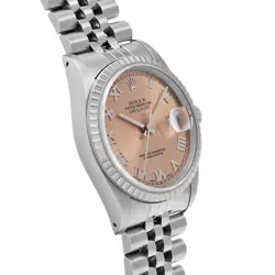 ROLEX 4/1  DATEJUST 16220 E NUMBER 1990 MANUFACTURED WATCH WRISTWATCH R45_0331