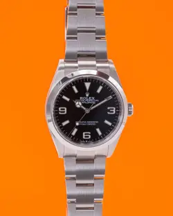 ROLEX EXPLORER 36MM 124270 BLACK DIAL 2021