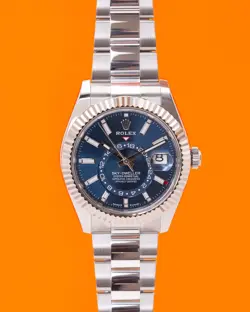 ROLEX SKYDWELLER 42MM 336934 BLUE ON OYSTER 2023