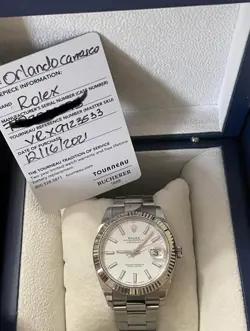 BEZEL WHITE INDEX