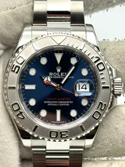 Rolex Yachtmaster 40mm Blue Dial Stainless Steel 116622 Box & Papers 2018