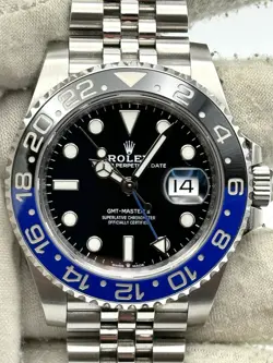 ROLEX GMT MASTER II BATMAN JUBILEE BRACELET 126710BLNR B&P 2020