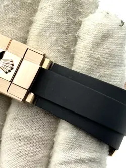 Rolex Yachtmaster 40mm Rose Gold Oysterflex 126655 Box & Papers 2023