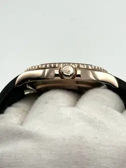 Rolex Yachtmaster 40mm Rose Gold Oysterflex 126655 Box & Papers 2023