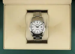 2004 ROLEX DATEJUST 16200 SMOOTH BEZEL WHITE DIAL SS OYSTER NO PAPERS 36MM