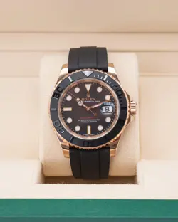 Rolex Yachtmaster 40mm 116655 Rose Gold Oysterflex Ceramic 2018