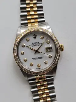 ROLEX 36MM DATEJUST 16030 CUSTOM DIAL AND BEZEL