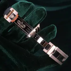 Rolex Yacht Master Diamond Pave Rose Gold Ceramic MINT COMPLETE SET 126655-0005