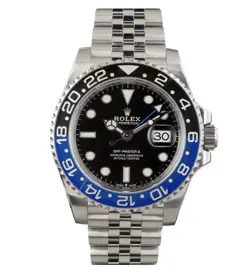 ROLEX GMT MASTER II 40MM 126710BLNR BATGIRL / BATMAN ON JUBILEE
