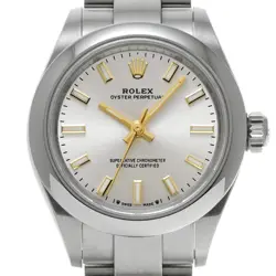 ROLEX OYSTER PERPETUAL 28 276200 RANDOM SERIAL LADIES WATCH FROM JAPAN G0401