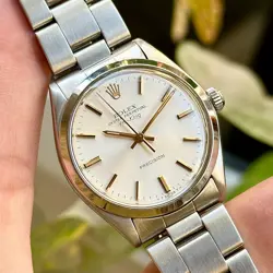 VINTAGE ROLEX 5500 AIR KING OYSTER PERPETUAL PRECISION AUTOMATIC MEN'S WATCH