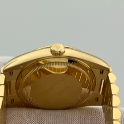 Rolex 128238 President Day Date 36 mm Champagne Dial 18K Gold Box Paper 2023