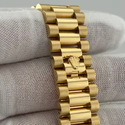 Rolex 128238 President Day Date 36 mm Champagne Dial 18K Gold Box Paper 2023