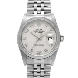 ROLEX DATEJUST 16234 F NUMBER (MANUFACTURED AROUND 2003) MEN'S WATCH G0401